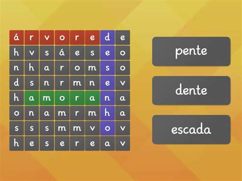 jogos wordwall espaço entre palavras